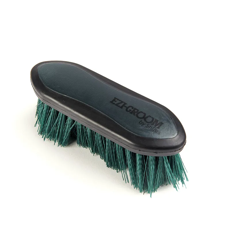 EZI-GROOM Grip Small Dandy Brush in Forest